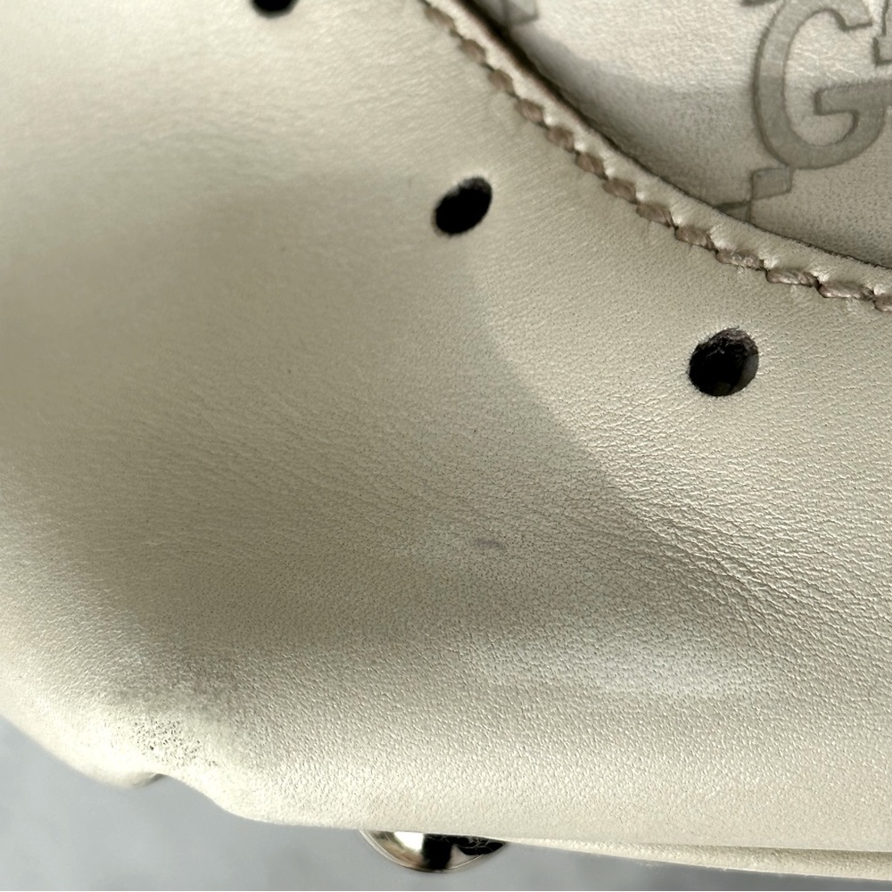 Authentic Gucci GG Signature Large Punch Tote - Picture 12 of 13